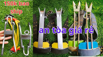 Dụng Cụ Trèo Cây Đa Năng| Guốc Trèo Cây 2 Đinh Mới Nhất 2023| Cách Sử Dụng An Toàn - Hiệu Quả