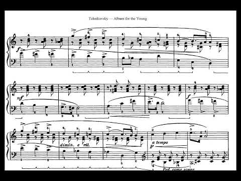 Tchaikovsky - Sweet Dreams Op.39 No.21 with Score - Timothy TK Murray, Piano #piano #romantic #calm