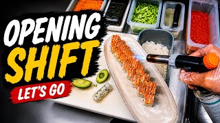 POV: Opening Shift at the Sushi Bar 🍣 | Let’s Go!