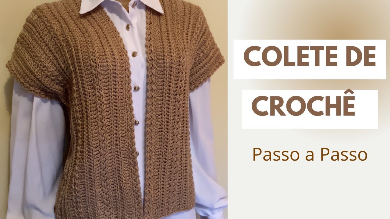COLETE DE CROCHÊ SIMONE por@@CrisTelesCrochê