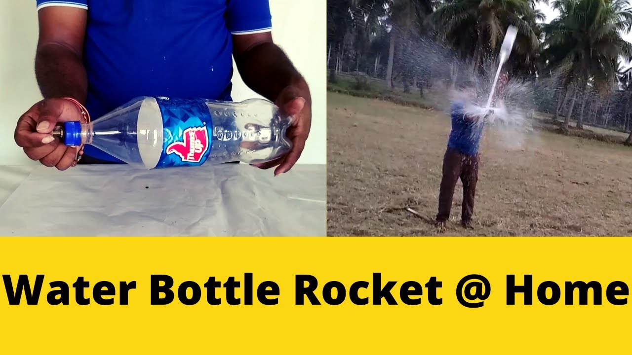 How to Make Water Bottle Rocket at Home YouTube