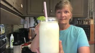 Brazilian lemonade a easy summer drink #drink #lemonade how to make a Brazilian lemonade