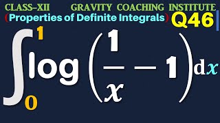 Q46 Integral 0 to 1 log 1 x 1 dx Integrate log 1 x 1 dx from 0 to 1 Integrate lo