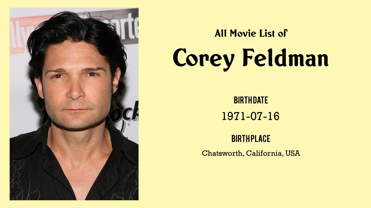 Corey Feldman Movies list Corey Feldman Filmography of Corey Feldman