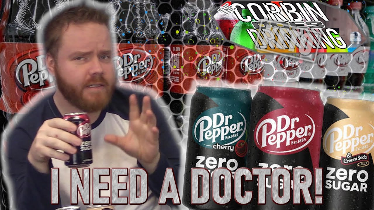 Dr Pepper with ZERO SUGAR