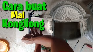 Cara membuat mal kongliong/Lengkungan