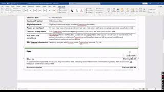 AUSTRALIA POWERSHOP utility bill Word and PDF template
