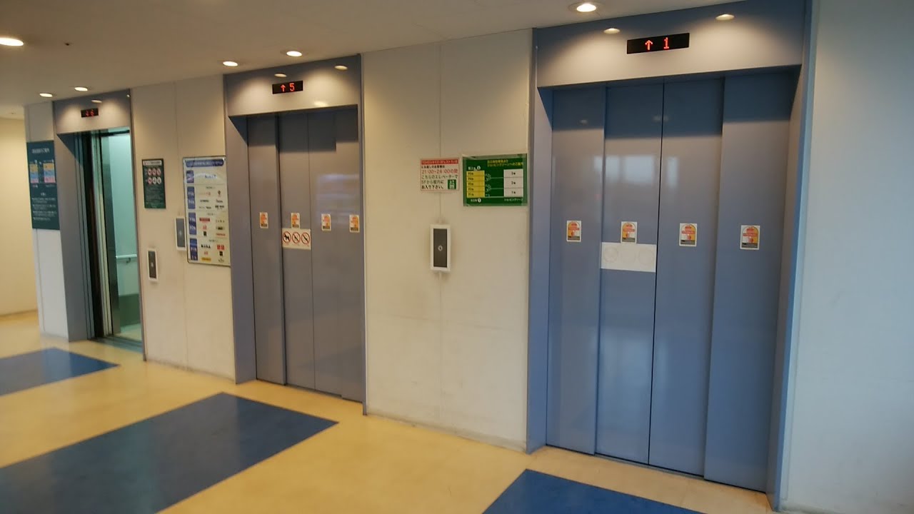 ららぽーと横浜のエレベーター 北立体駐車場 その2 Youtube