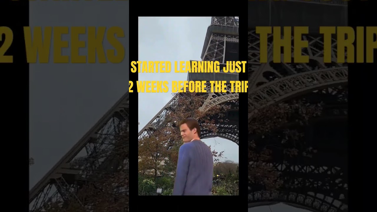 THINKING I CAN LEARN FRENCH IN 2 WEEKS 