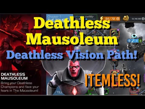 MCOC - Deathless Mausoleum (Part 2) - Deathless Vision Path and ...