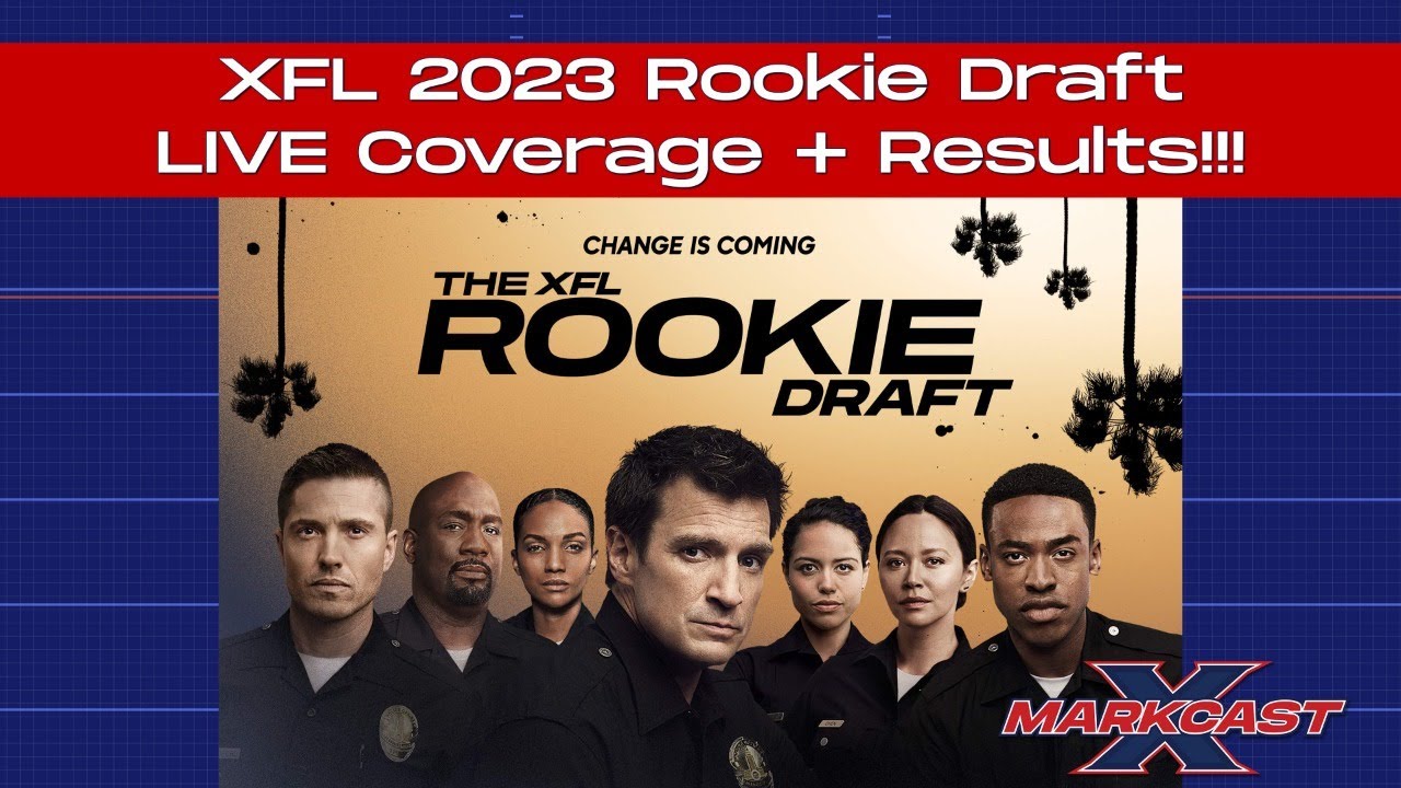 XFL 2023 Rookie Draft LIVE Results and Analysis!!!
