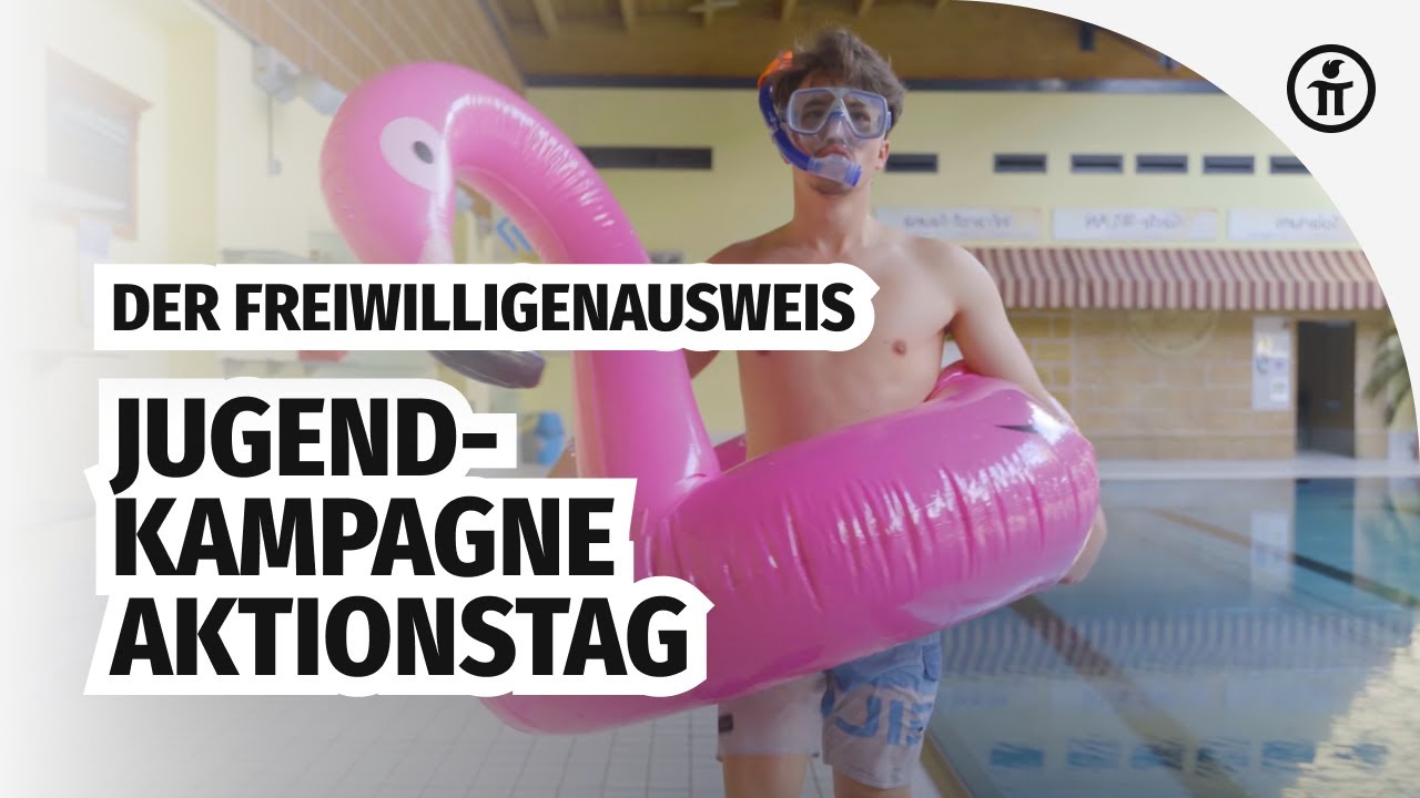Der Freiwilligenausweis – Jugendkampagne zum  "für-freiwillige.de-Aktionstag 2022" von elfgenpick