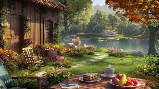Gentle Spring Atmosphere with Cozy Garden Ambience🌺Relaxing with Birds singing & Nature Sounds