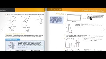 Cambridge Math IGCSE 10 - Lesson 11.1 - Part 3 - Applications For Pythagoras