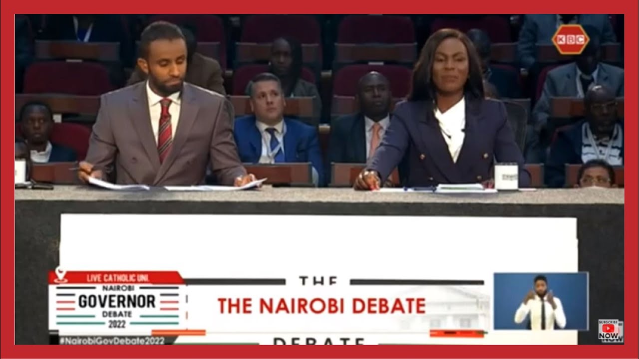 Nairobi gubernatorial aspirants with a rating of below 5 make their