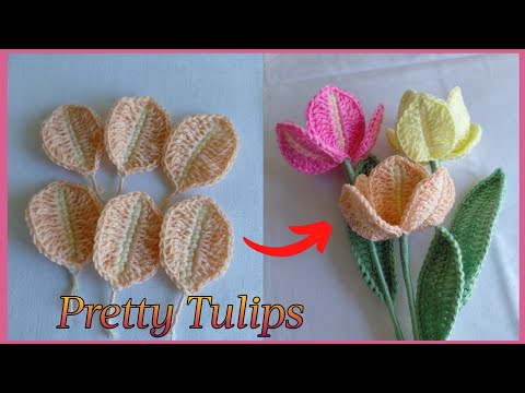 Crochet Tulips: Princess - Different Variety