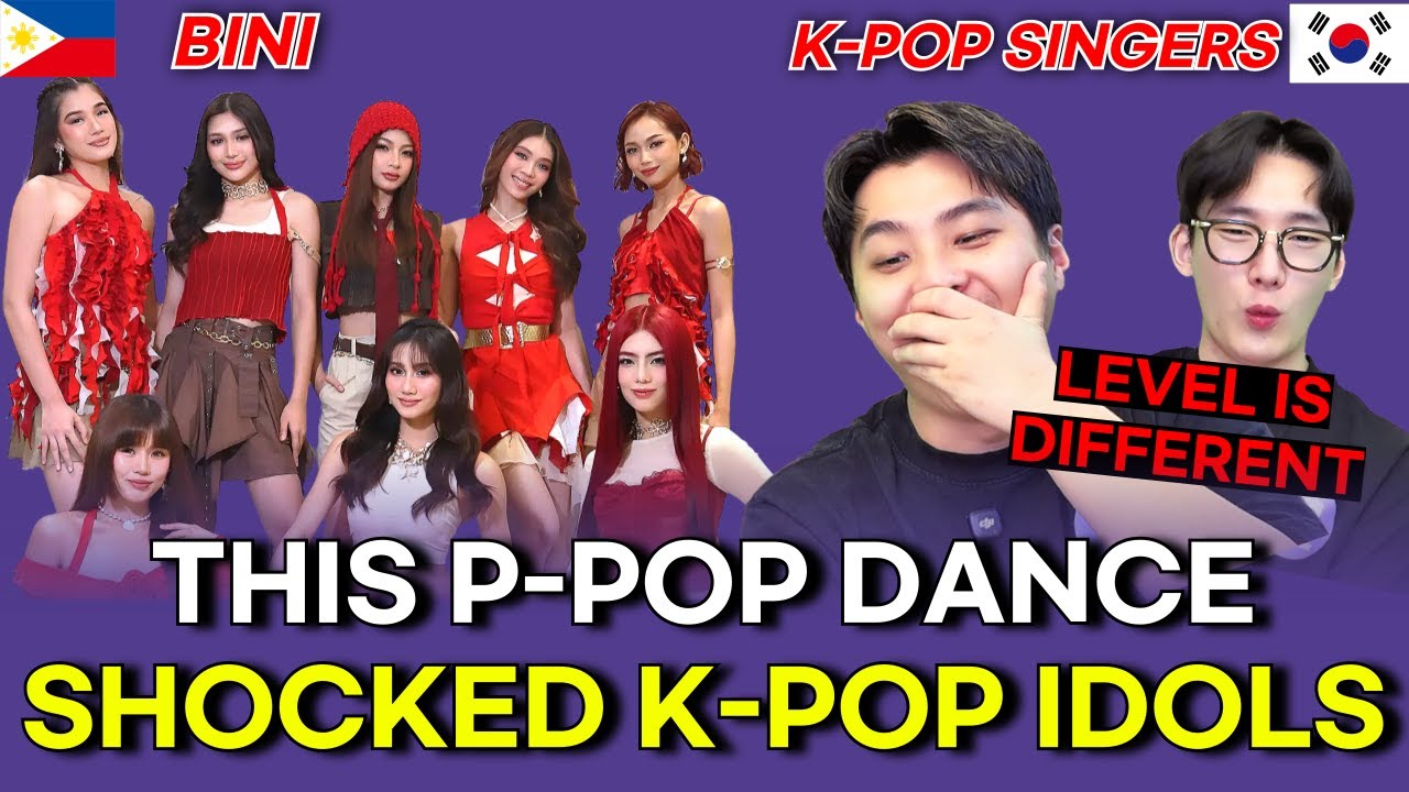 Why K-POP Idols Were Completely Shocked by This P-POP Dance