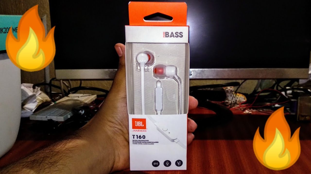 JBL T160 Budget Earphone Mic Unboxing And In Depth Review-Pure Bass...!!! YouTube