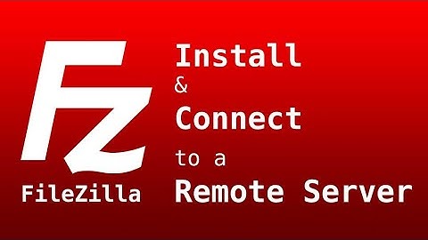 Remote ssh access with filezilla