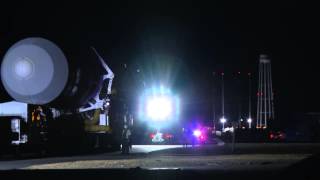 Antares Rolls out the launch pad