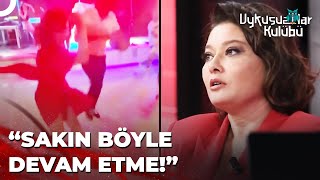 Nurgül Yeşilçayın İlginç Dansı Okan Bayülgen Ile Uykusuzlar Kulübü