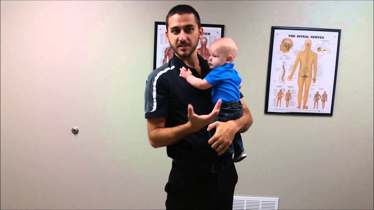 Infant chiropractic adjustment YouTube