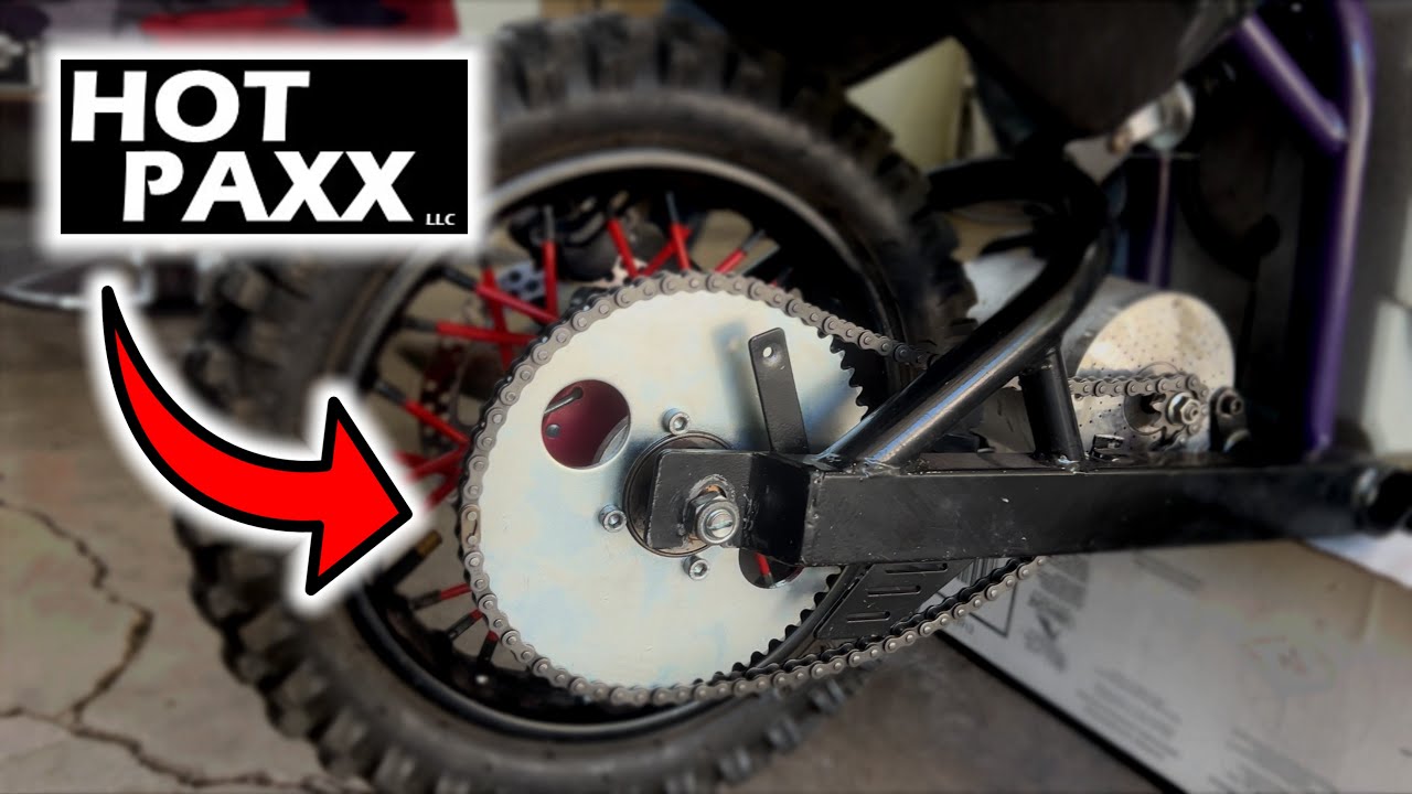 Razor MX650 Chain Kit Upgrade! Installing the HotPaxx 35 Chain Kit ...