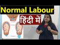 Normal Labour in Hindi (हिंदी) | Eutocia & Dystocia | True Labour Pain & False Labour Pain