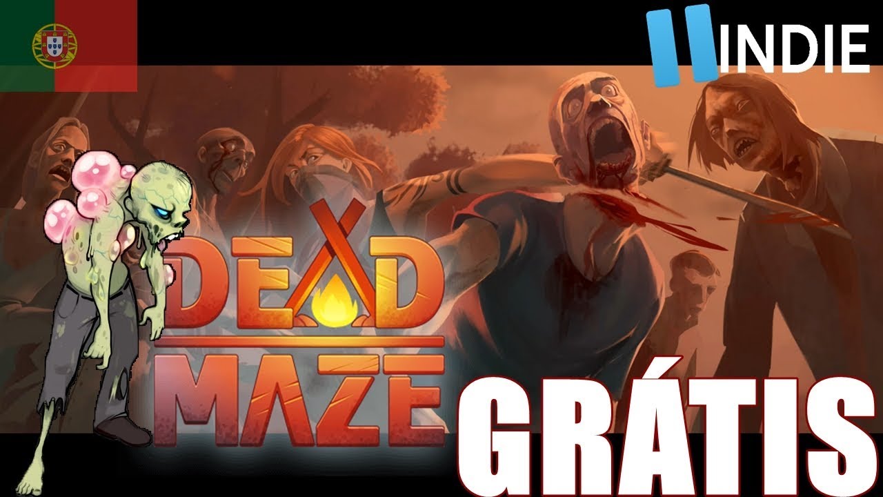 Dead Maze - JOGO DE ZOMBIES 🧟GRÁTIS - Gameplay PT/Português - Pausa Indie