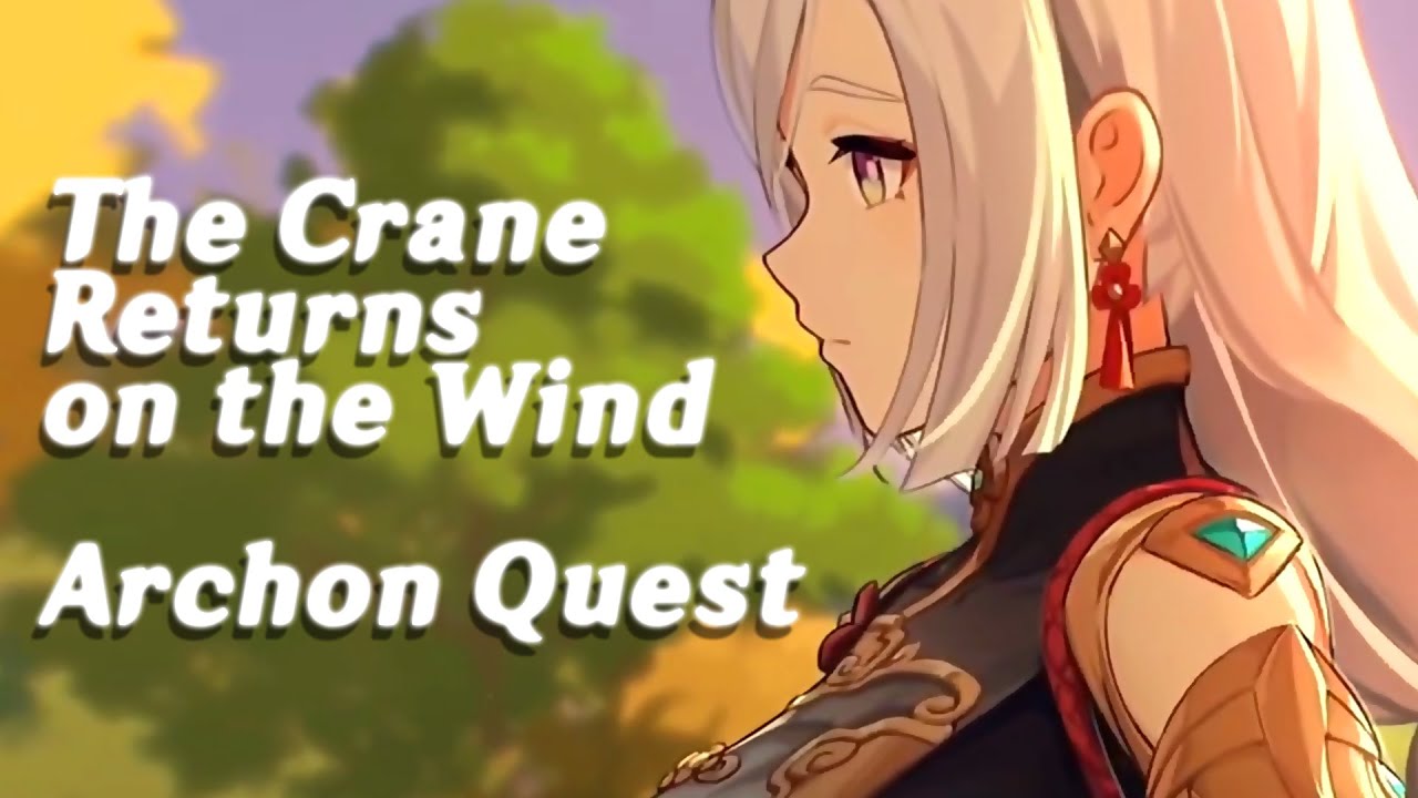 The Crane Returns on the Wind | Full Quest | Genshin Impact