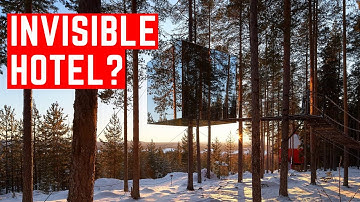 Invisible Tree Hotel - UFO, Bird’s Nest, Cabin, Mirror Cube, Blue Cone and 7th Room in Hindi