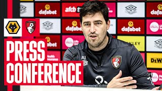 Press conference: Iraola praises Zabarnyi's breakout season and previews trip to Wolves