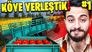 KÖY EVİNE YERLEŞTİK! UFAK ÇİFTLİĞİMİZDE SEBZE EKİP MARKETLERE SATIYORUZ! Farmer Life Simülatör screenshot 2