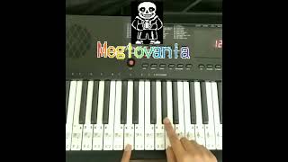 Undertale Meglovania On Piano