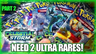 WON'T STOP OPENING POKEMON PACKS UNTIL I GET 2 ULTRA RARES! PART 2