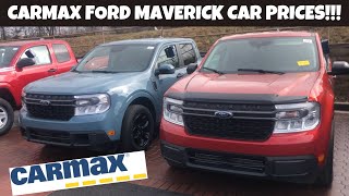 Guess Ford Maverick Prices At CarMax!