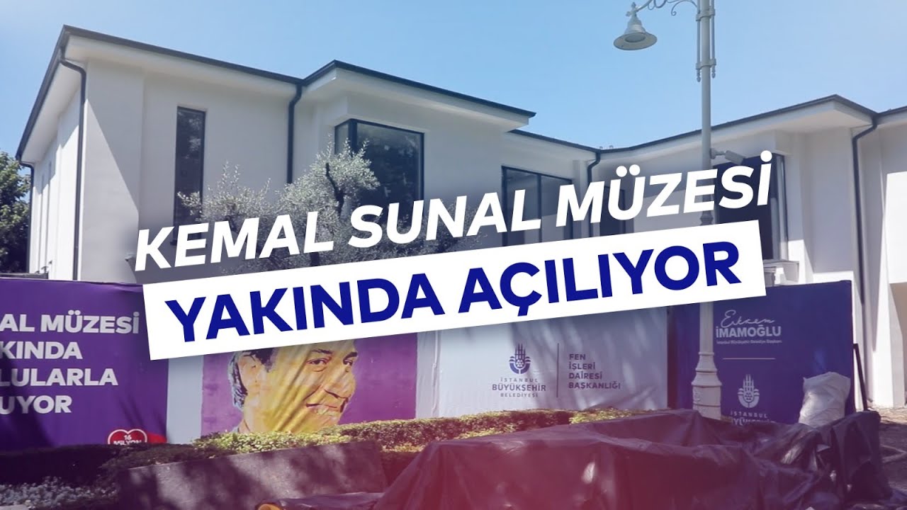 KEMAL SUNAL MÜZESİ KADIKÖY GÖZTEPE PARKI'NDA AÇILIYOR