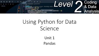 Pandas Unit 1 Part 6