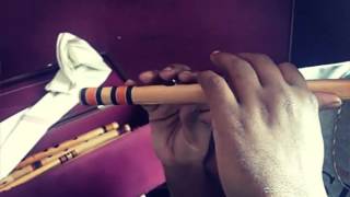 Shaam Teri Bansi Pukare Radha On Flute Cover Golden Flute Bansuri 