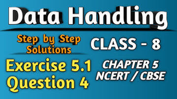 Q 4 - Ex 5.1 - Data Handling - NCERT Maths Class 8th - Chapter 5
