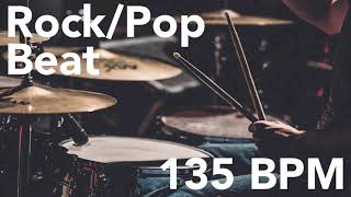 🤘 🥁 Rock/Pop Basic Beat 135 BPM