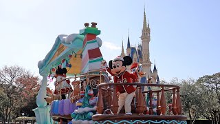 ミッキーたちとＸマス気分