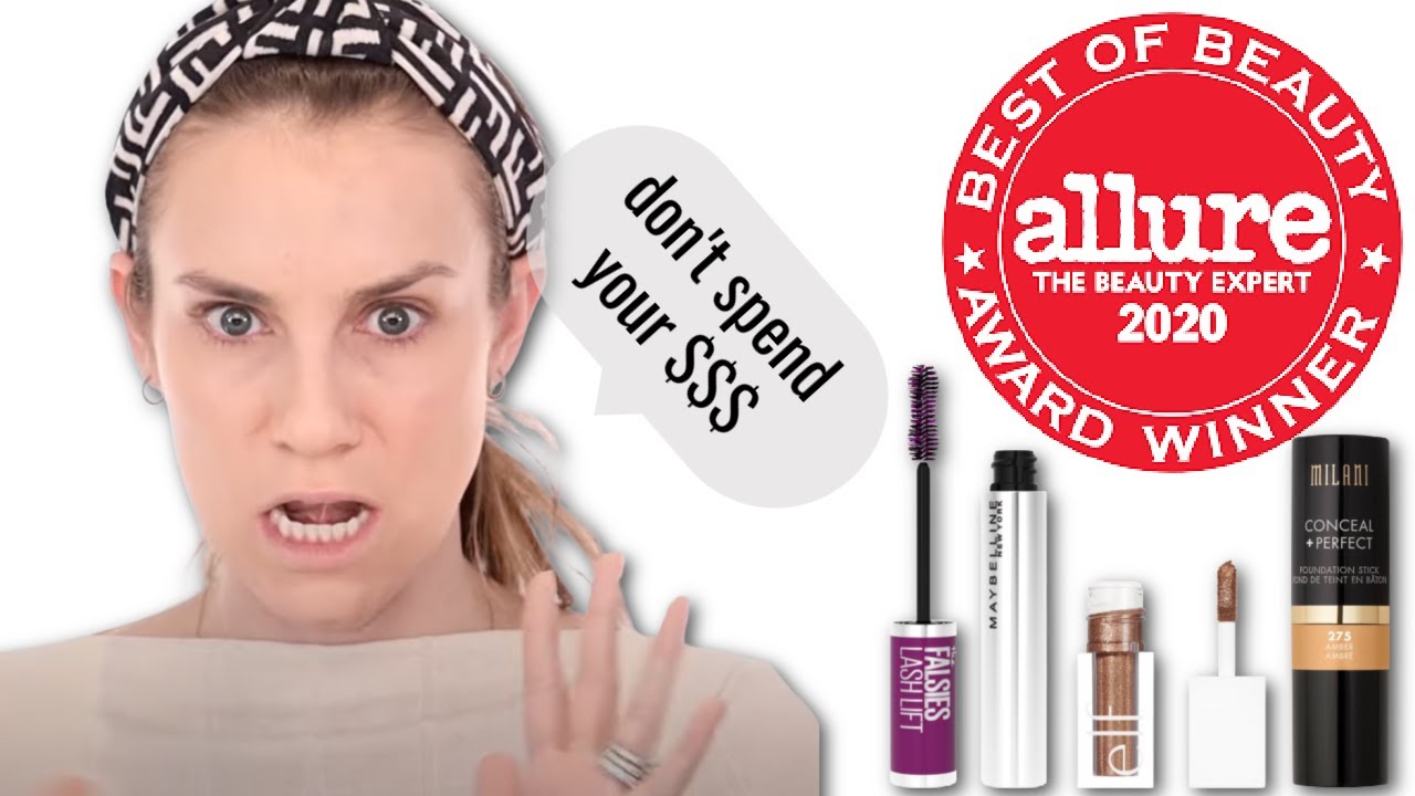 Allure Best of Beauty 2020 Drugstore Makeup YouTube
