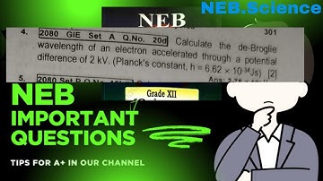 Calculate the de-Brogli wavelength of an electron accelerated through a potential difference of 2 kV