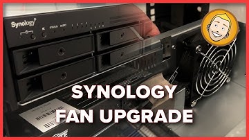 Synology RS1221+ Fan Upgrade  |  So much quieter now!