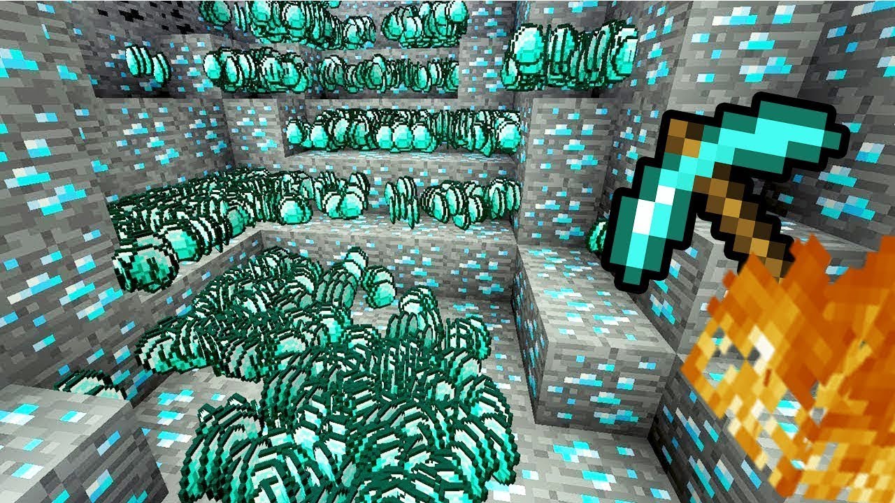 Capa De Diamantes Minecraft 1 19 MINECRAFT COMO ENCONTRAR DIAMANTES - YouTube