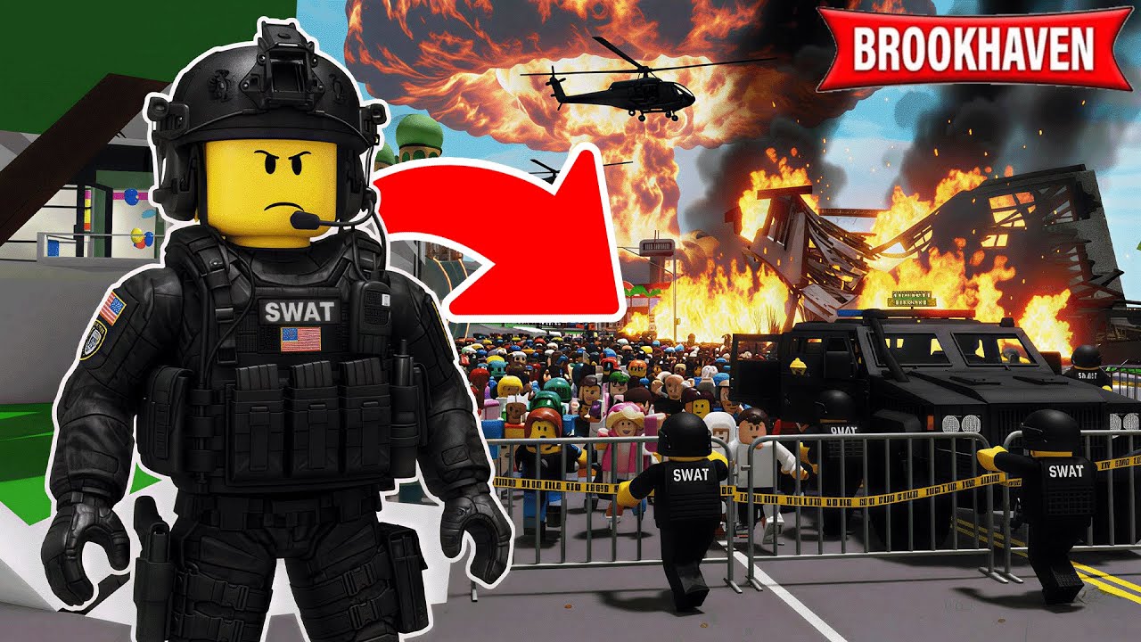 J’ÉVACUE LA VILLE APRÈS UNE EXPLOSION SUR BROOKHAVEN ROBLOX