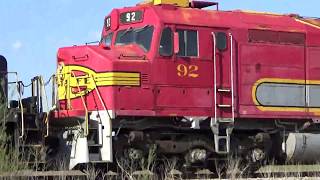 Newly Restored Atsf 92 Trails On Cbbi