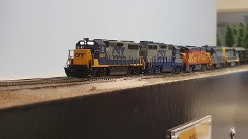 N Scale CSX  & Chessie System