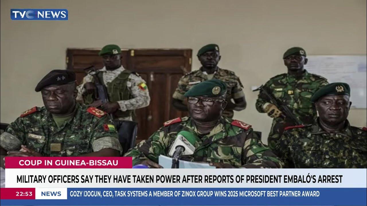 Military Officer Say They Have Taken Power After Reports Of Pres. Embalo’s Arrest